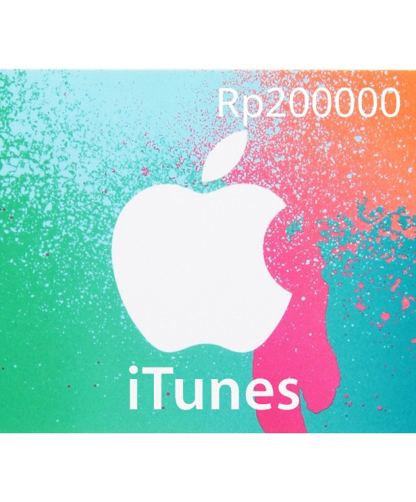 iTunes IDR 200000 Card ID Key 